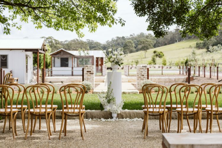 Airbnb wedding venue Berry Moraea Farm