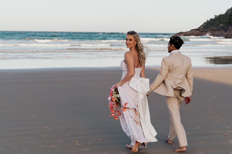 Beachfront wedding destination Port Stephens