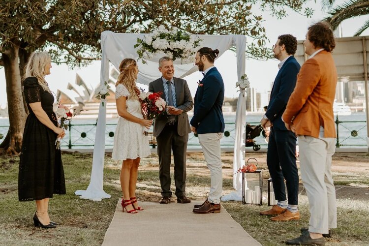 Blues Point Reserve elopement