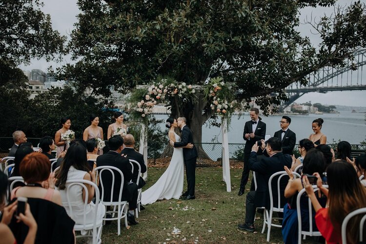 Blues Point Reserve Free Wedding Venue