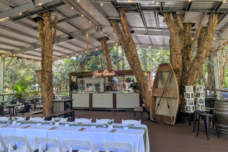 Boat shed wedding venue in Port Stephens NSW
