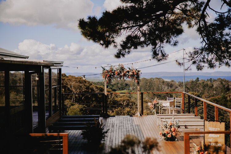 Ceremony and receptions Chapel Hill Retreat