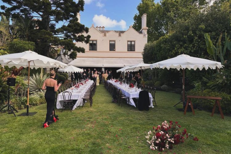 Cheap garden reception venue Darling Point