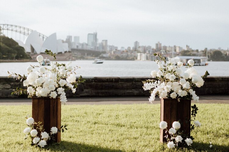 Eloping in Australia is at Sydney Harbour