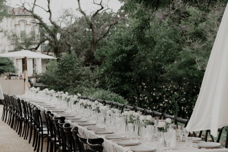 European style outdoor wedding at Lords Estate in Western Sydney