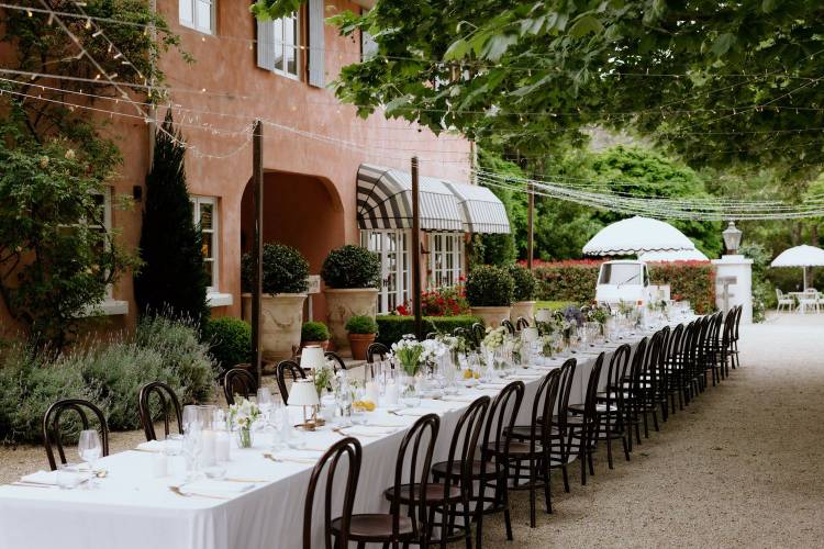 Exclusive use wedding venue at a Tuscan style villa in the Hunter Valley