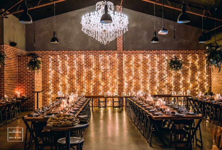 Factory wedding venue Brisbane QLD