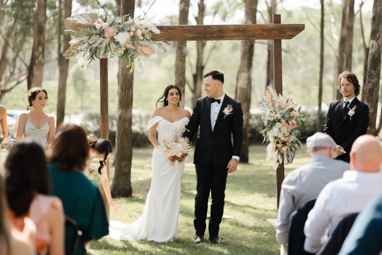 Forest wedding venue Lovedale NSW
