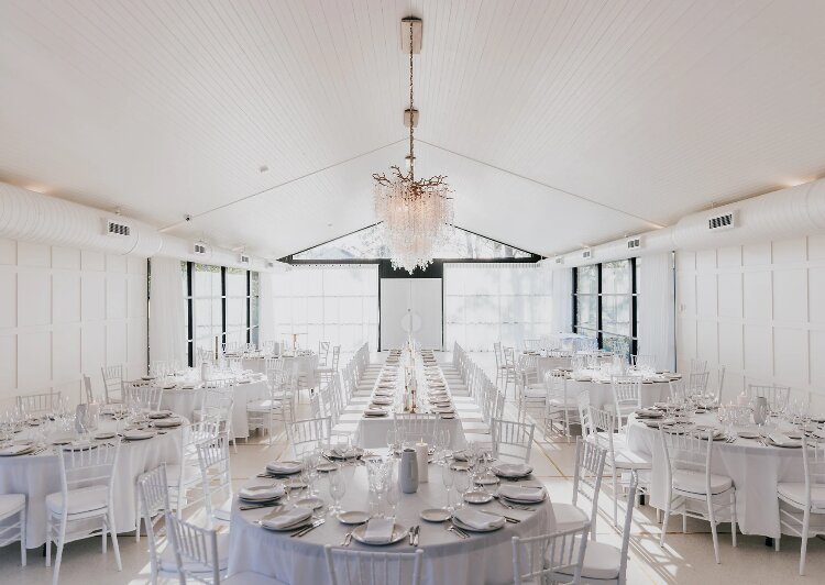 Greystone Estate All White Wedding