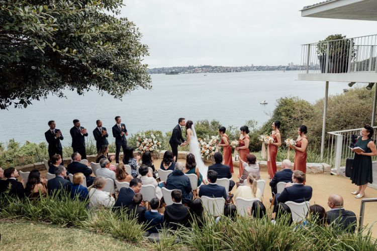 Harbourfront wedding venue Sergeants Mess