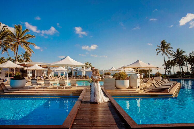 Hayman Island Wedding Venue on Beach