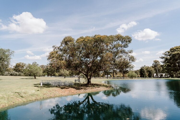 Greystone Estate's wedding ceremony venue in the Hunter Valley