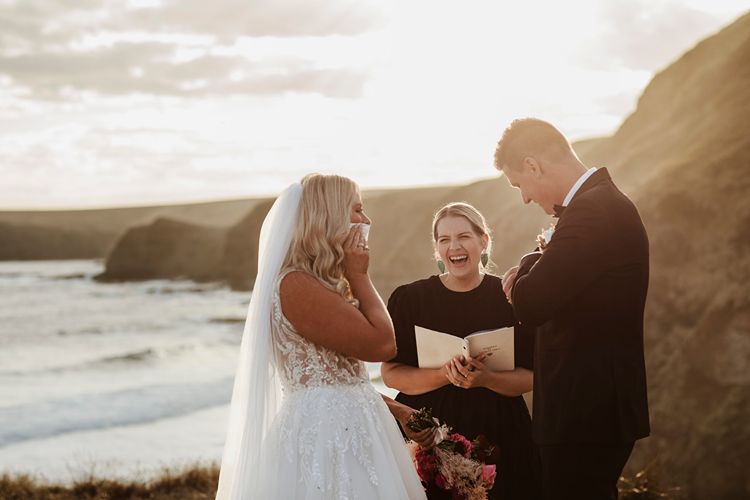Last Minute wedding ceremony in Mornington performed by celebrant Danielle Emily