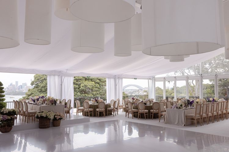 Luxury wedding venue on Sydney Harbour