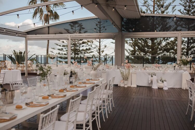 Wollongong's only outdoor reception venue overlooking the ocean