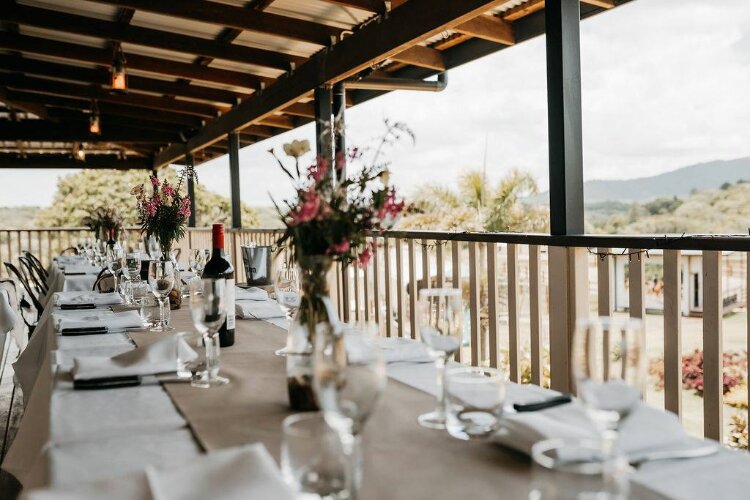 Outdoor wedding place Kur Cow