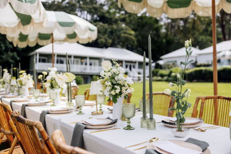 Private estate elopement venue Verandah House