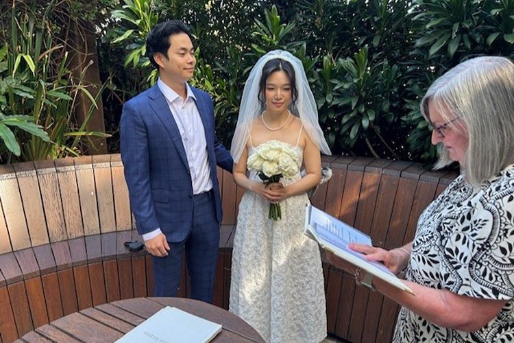 Quick Ceremonies by Margaret Janz at her home garden