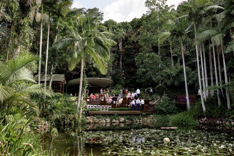 Rainforest Garden weddings Australia