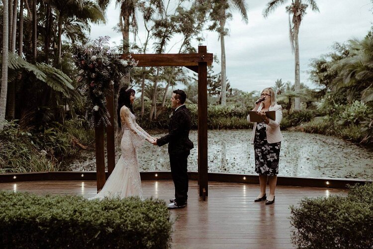 Rainforest Gardens SUnshine State wedding