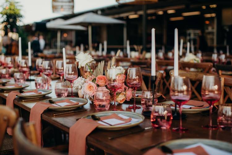Refined wedding venue in Byron Bay for luxe country receptions