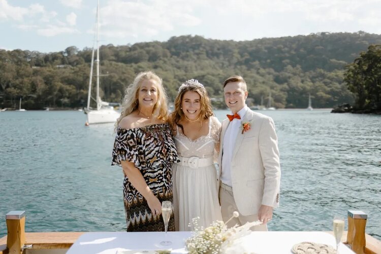 Registry wedding ceremony on Sydney's Northern Beaches