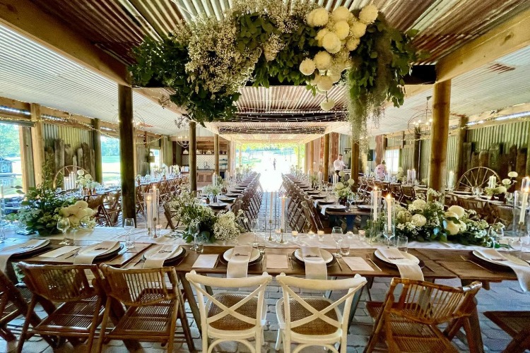 Rustic stables wedding venue at The Stables of Somersby