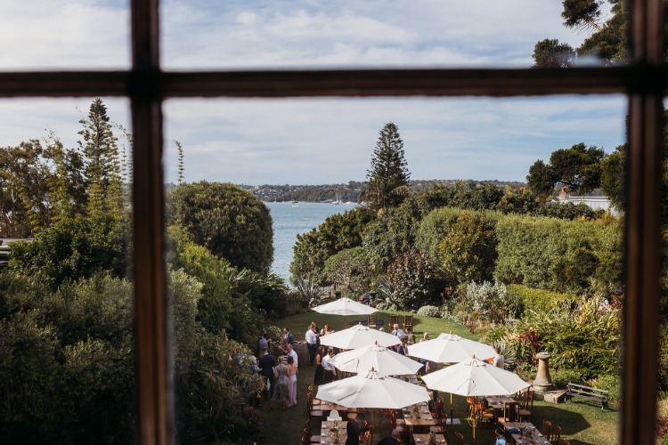 Seaside wedding location Darling Point