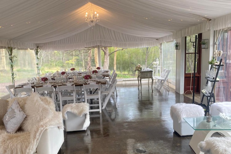 Small farm wedding venue in Penrose NSW