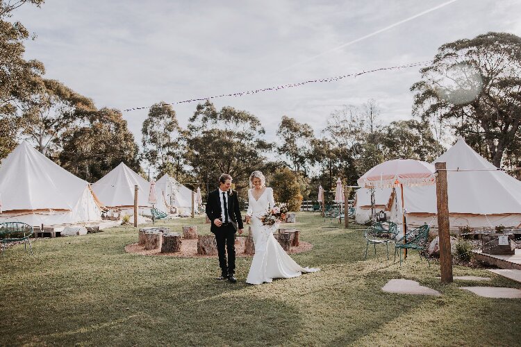 The Woods Farm Glamping Wedding Village