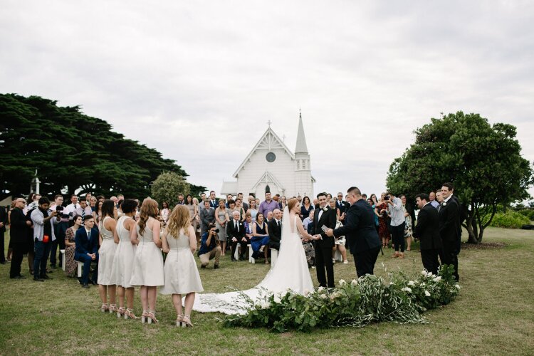 Trenavin beach wedding chapel