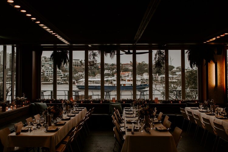 Waterfront reception venue Brisbane Mary Maes