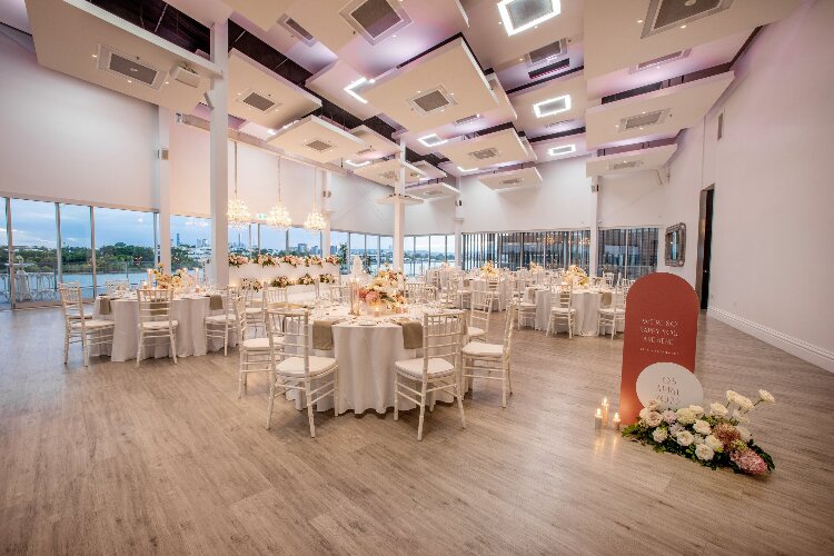 Waterfront reception venue Brisbane QLD