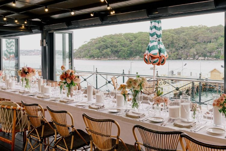 Waterfront wedding venue on Sydney Harbour at Chowder Bay