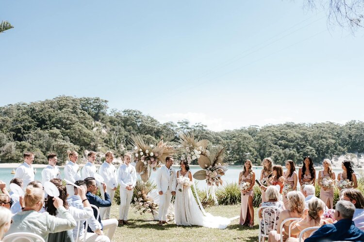 Waterfront wedding venue near Sydney