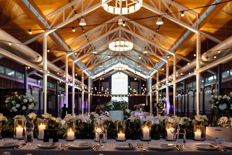 Function hall at the William Inglis Hotel near Fairfield