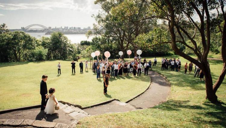 Garden wedding venue Athol Hall