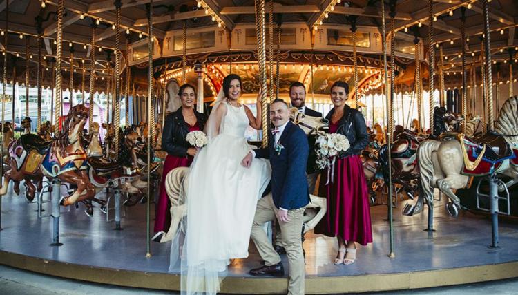 Luna Park is an iconic wedding venue in Melbourne