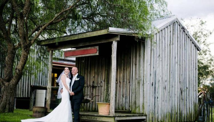 barn shed wedding venue tobruk