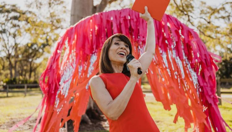 Zoe Sabados is a marriage celebrant in Sydney's inner west