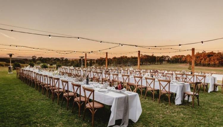 outdoor wedding venue hunter valley nsw