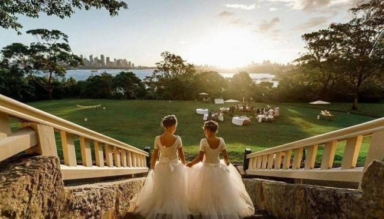 outdoor wedding venue sydney harbour