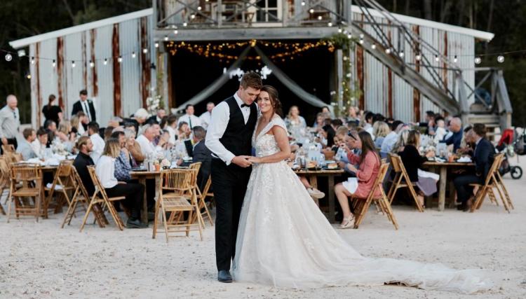 rustic wedding venue stables