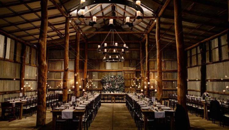 rustic wedding venues kimo