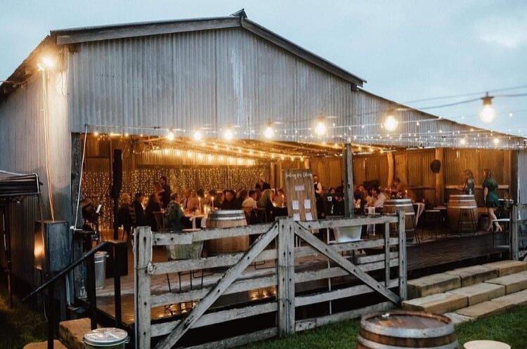 Barn event space Glenbridge Country Wedding
