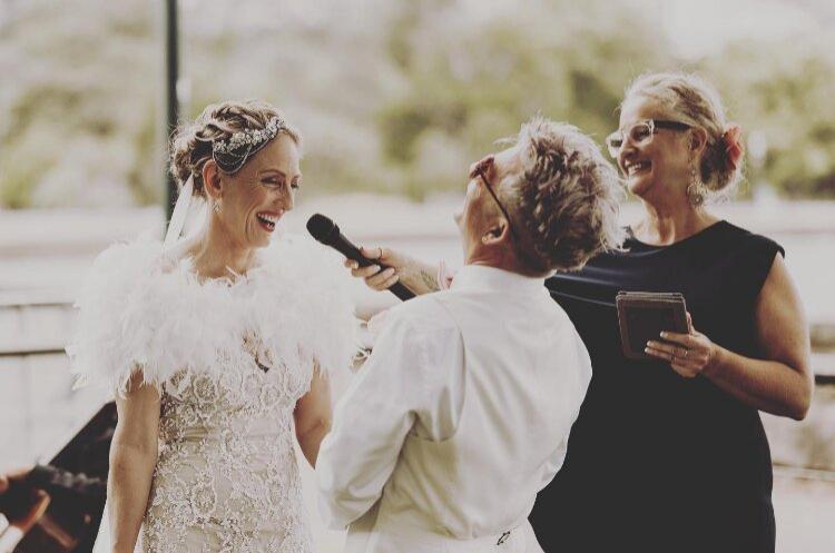 Reaffirmation of vows with Lizzie Robertson on Sydney's Northern Beaches