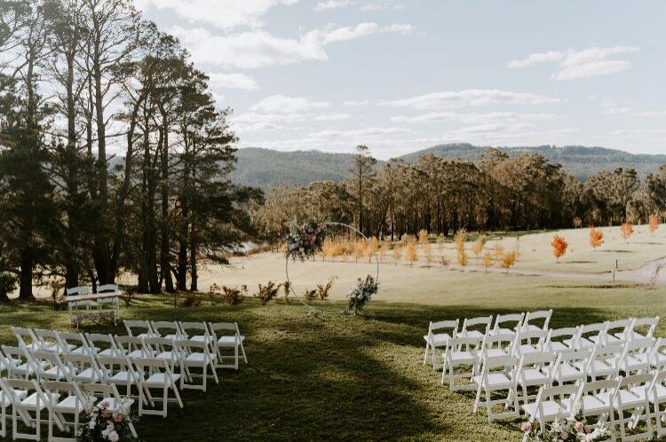 Country wedding retreat Hawkesbury River