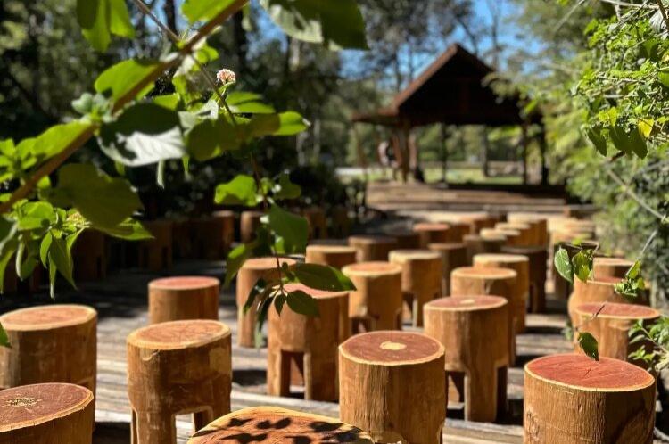 Country wedding site near Gosford