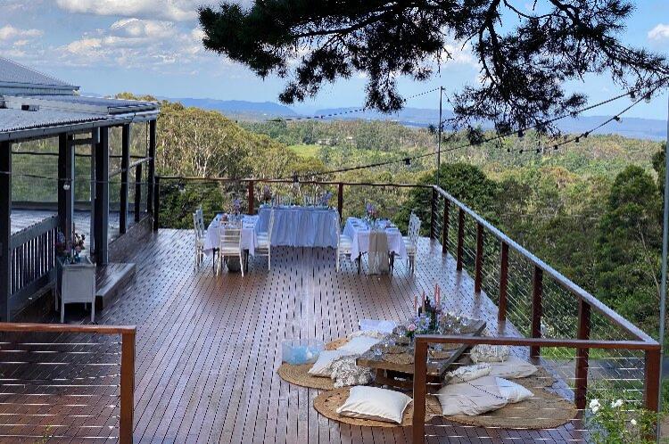 Magical wedding venue at Chapel Hill's outdoor balcony