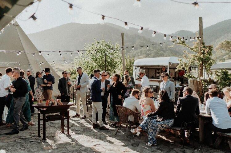 Mini farm wedding venue near Tilba